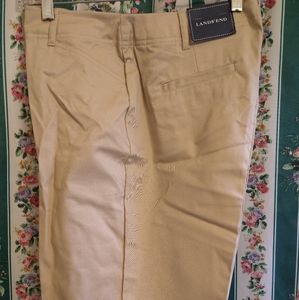 Lands' End chinos in classic tan